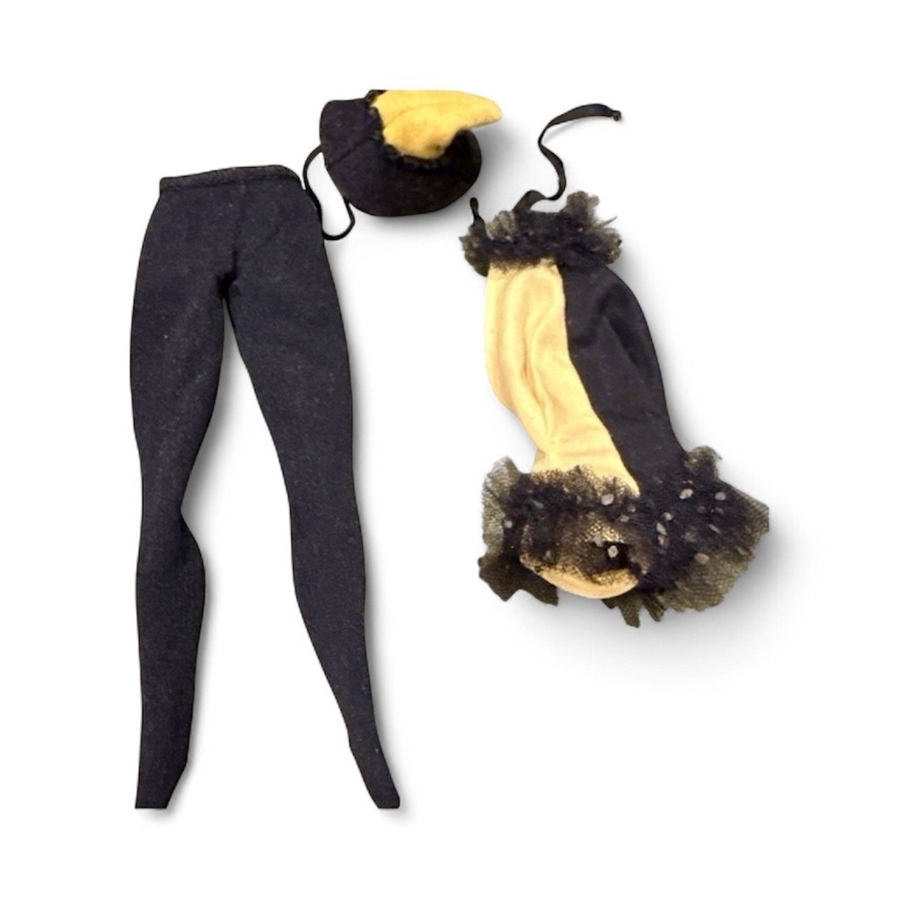 Barbie #944 Masquerade Outfit 1963 Leotard Hat Leggings VINTAGE Mattel